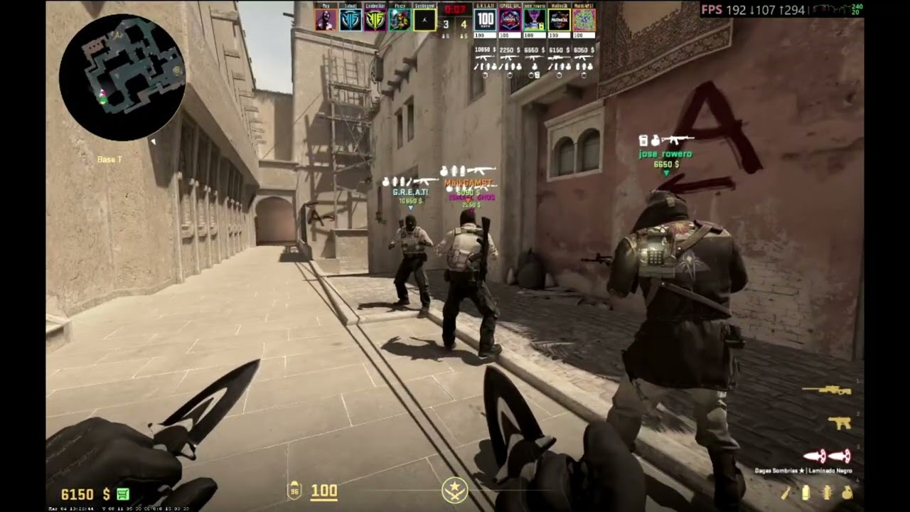 Full Mach Mirage con los panas