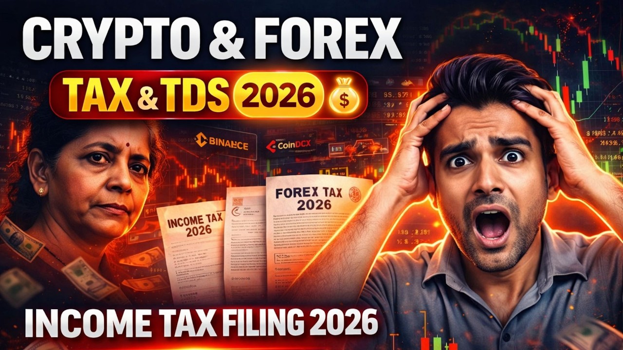 Forex & Crypto Taxes 2026 India | Why Most Traders Get It Wrong