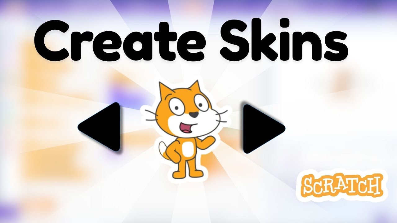 Как выбрать скин для своей игры Scratch 2025