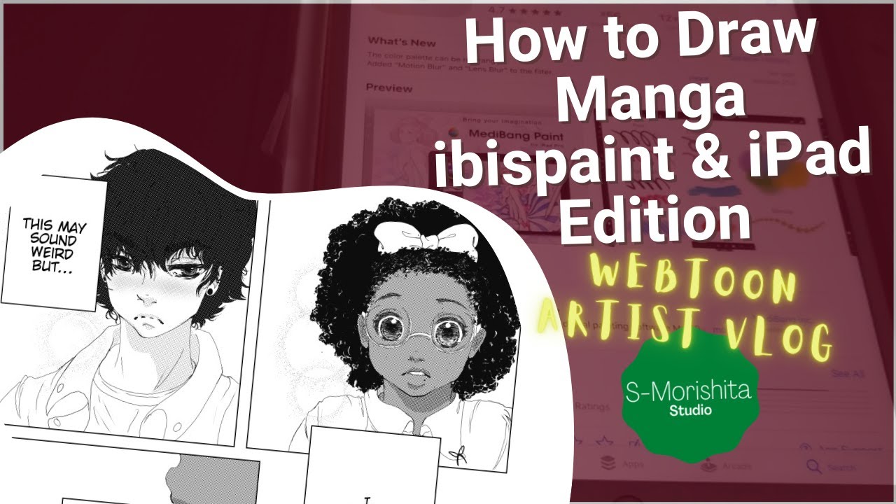 How to Draw Manga for Beginners on ibispaint || FREE Digital Art ipad Software