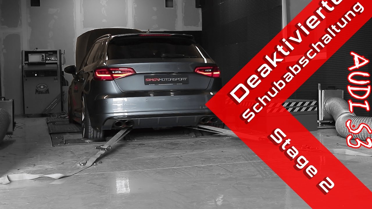 Audi S3 / 400PS / POW POW / Deaktivierte Schubabschaltung / SimonMotorSport Folge 247