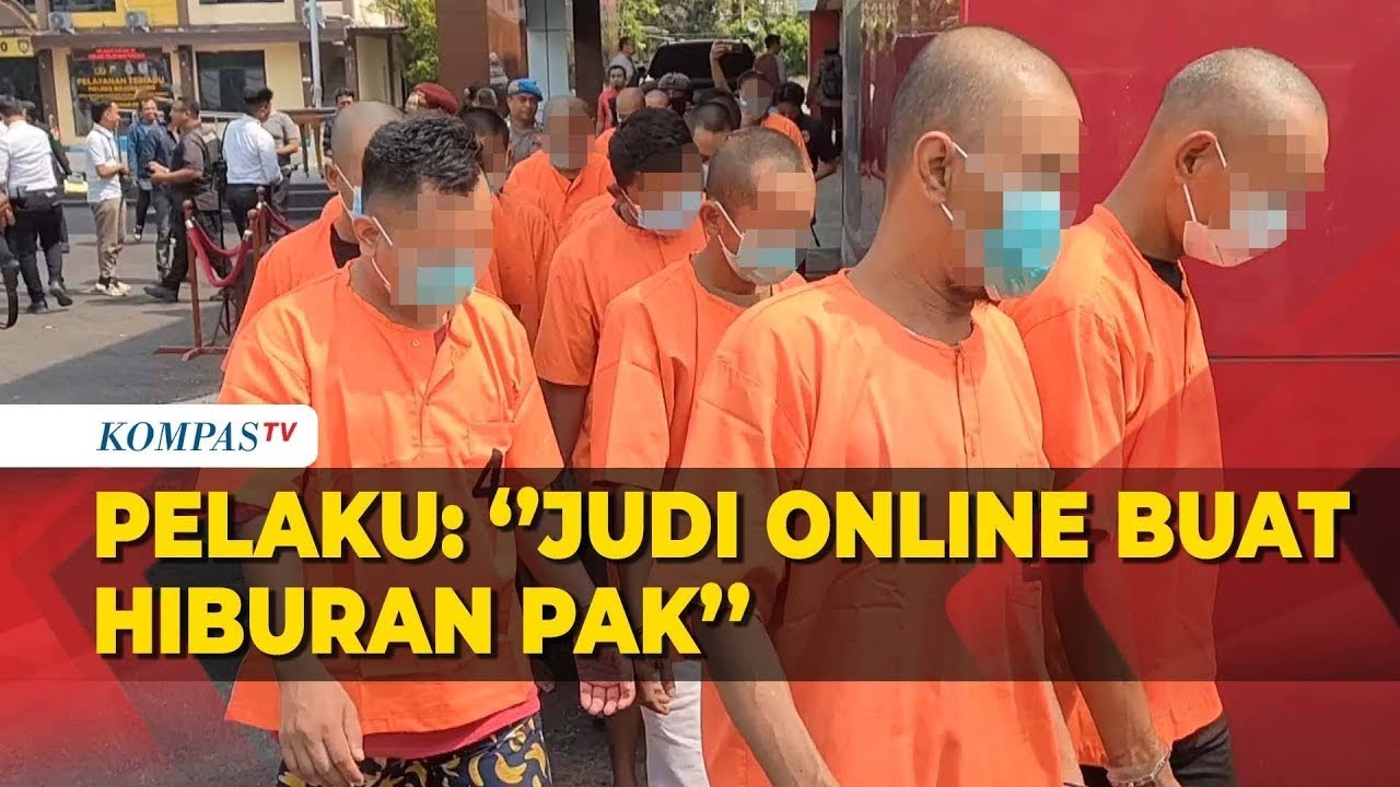 Pelaku Judi Online di Bojonegoro Tertangkap Polisi  Kalah Enggak Papa Pak, Hiburan