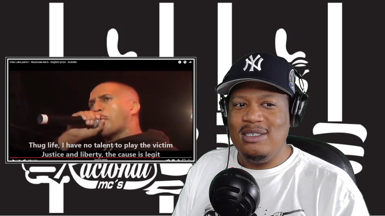 Реакция на Вида Локу, часть 1 — Racionais MCs — с субтитрами
