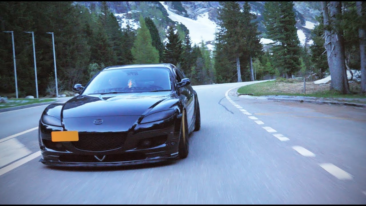 Blacked out Mazda RX8 Cinematic Montage