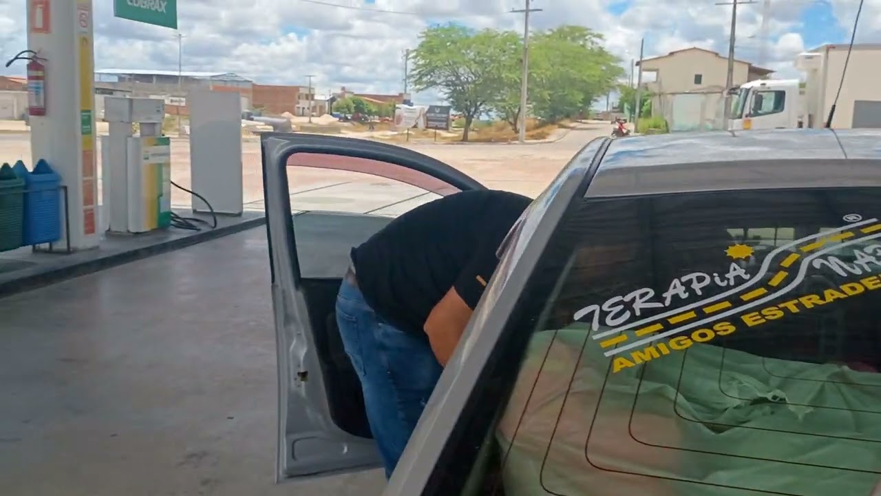 Viagem de carro de Alagoas pra são Paulo abastecendo o terapia próximo a feira de Santana BA parte47