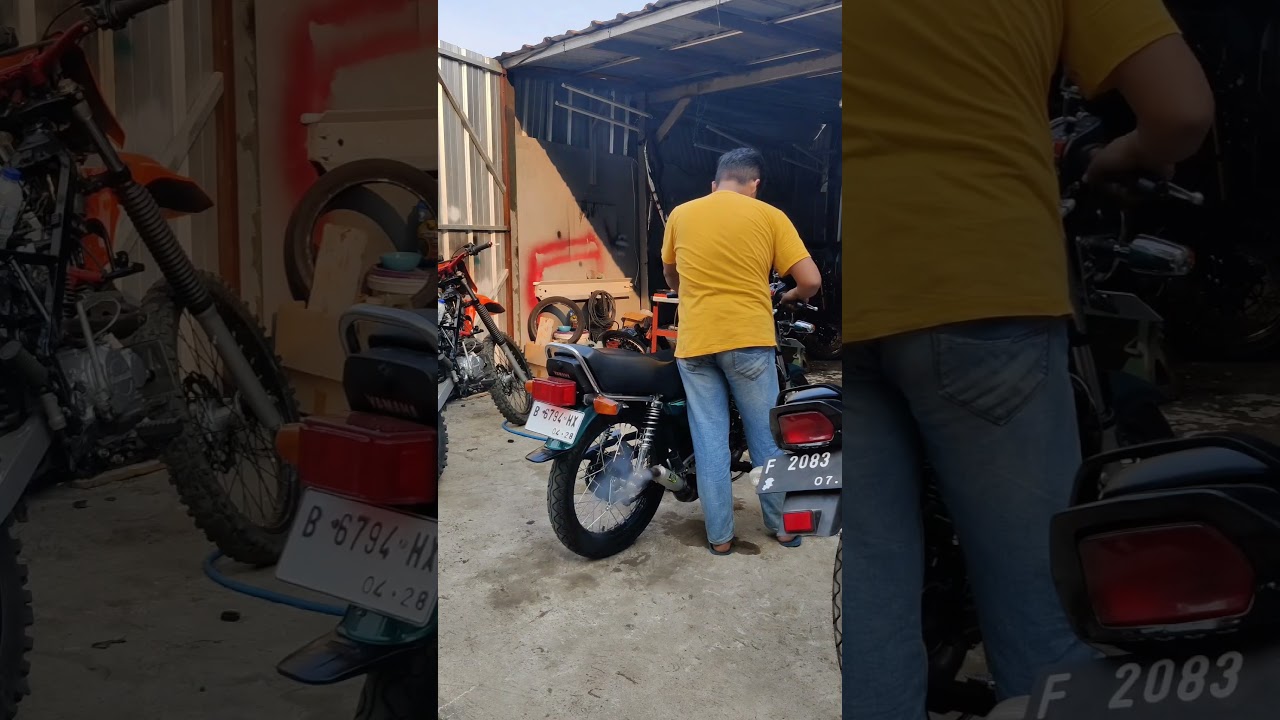 Knalpot smr kolong kobra Rx king . porting harian touring