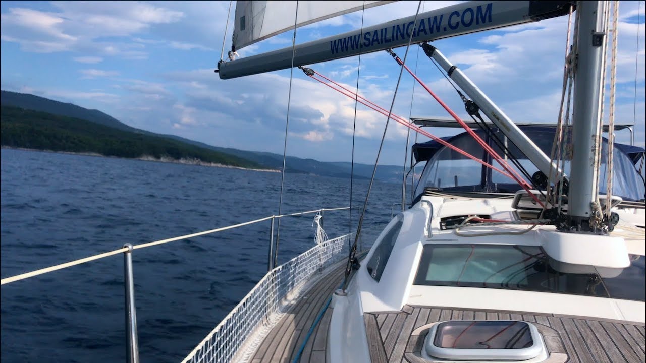 67 | Velejando em Solitario da Croacia para Italia - Sailing Around the World