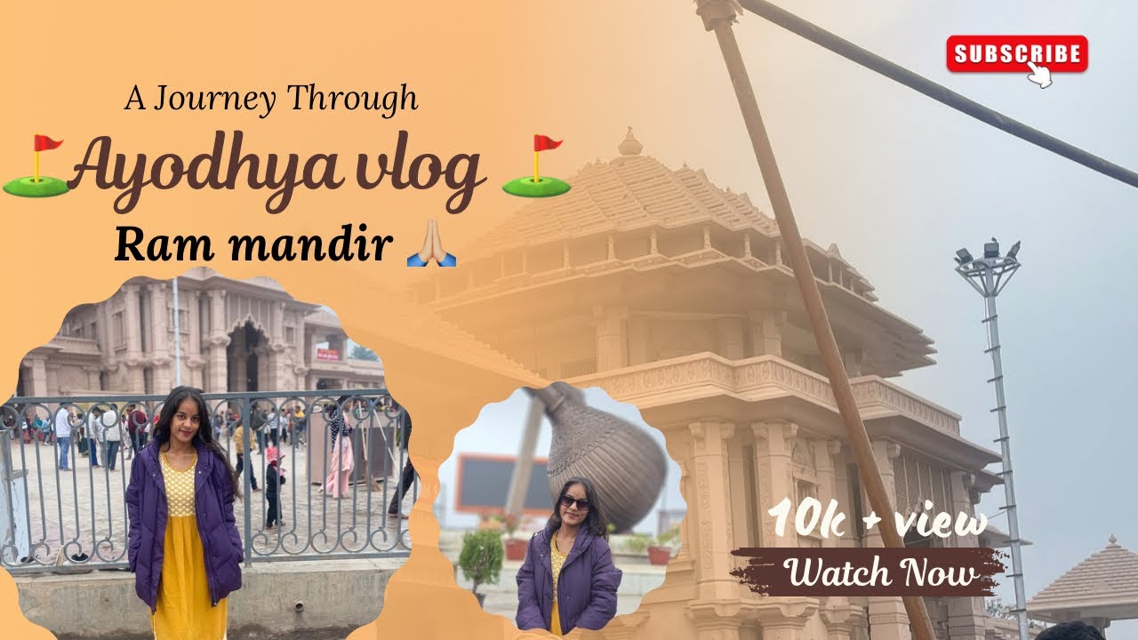 First Time Ayodhya Ram Mandir Darshan 😍 | Ayodhya Vlog 2026 | ise saal ki phle vlog | @yorsdivya 