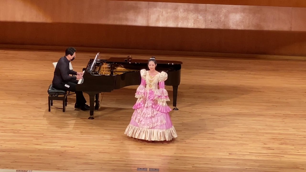 屏東女中 陳思宇 2020 03 19 聲樂女高音 全國高中A組特優第一名，演唱Les oiseaux dans la charmille