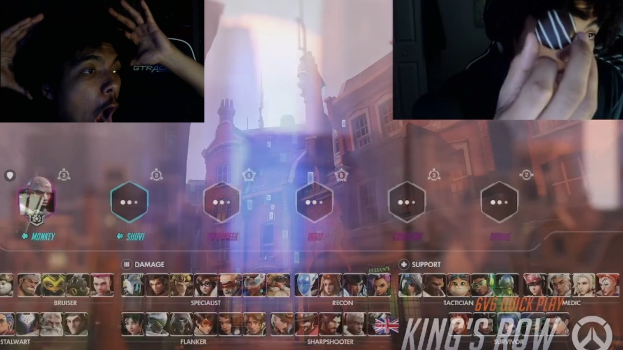 OVERWATCH BUT TRYING VALENTINE CHOCOLATE