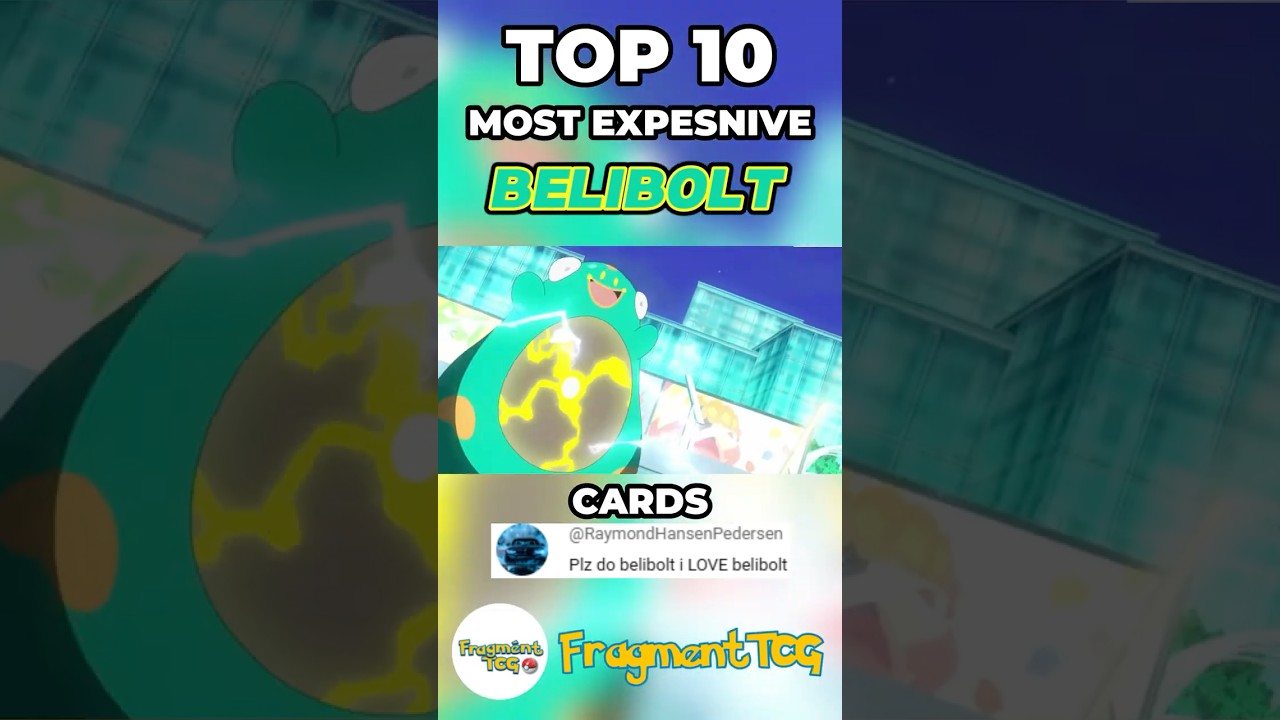 Top 10 Bellibolt cards  #pokemon #shorts #bellibolt