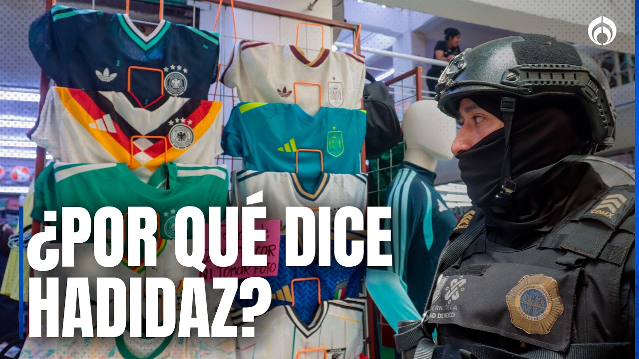 Tepito m&aacute;gico: decomisan 7 toneladas de productos pirata del Mundial 2026