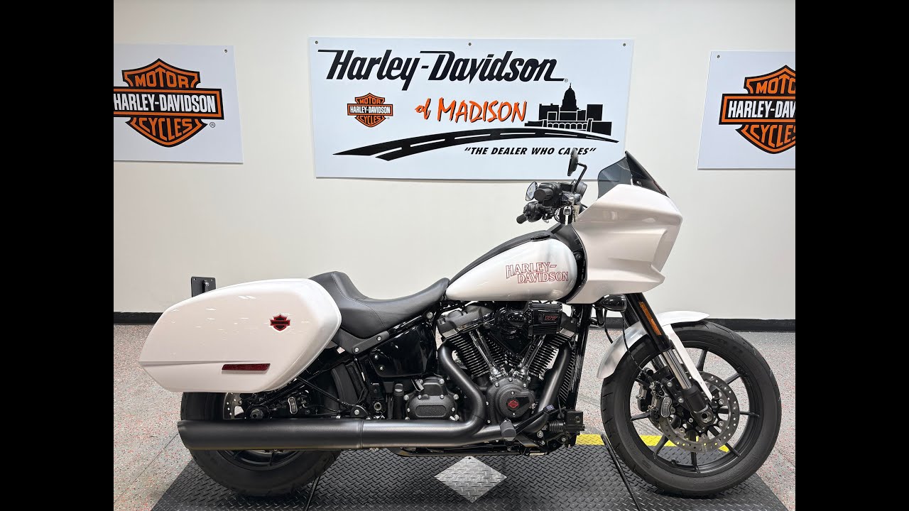 2026 FXLRST Harley-Davidson® Low Rider® ST White Onyx Pearl - Black