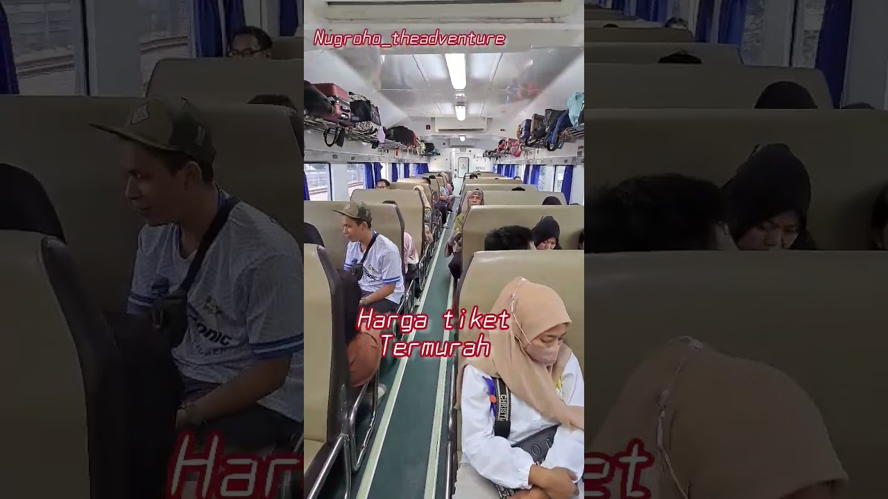 KA Airlangga termurah ke Surabaya #kaairlangga #keretaapi #keretaapiindonesia #travel #travelvlog