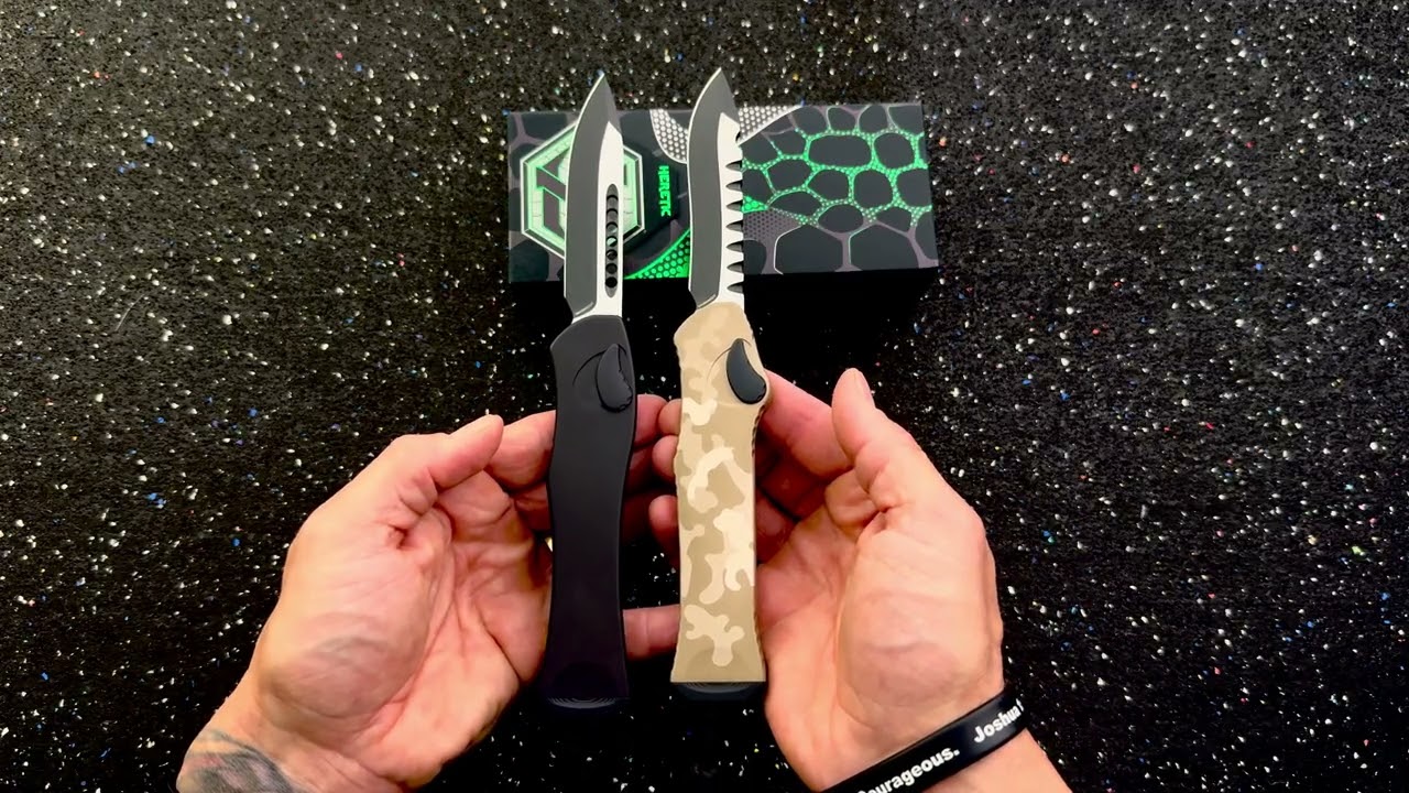 Переработанные ножи Heretic Hydra V4 Single Action OTF