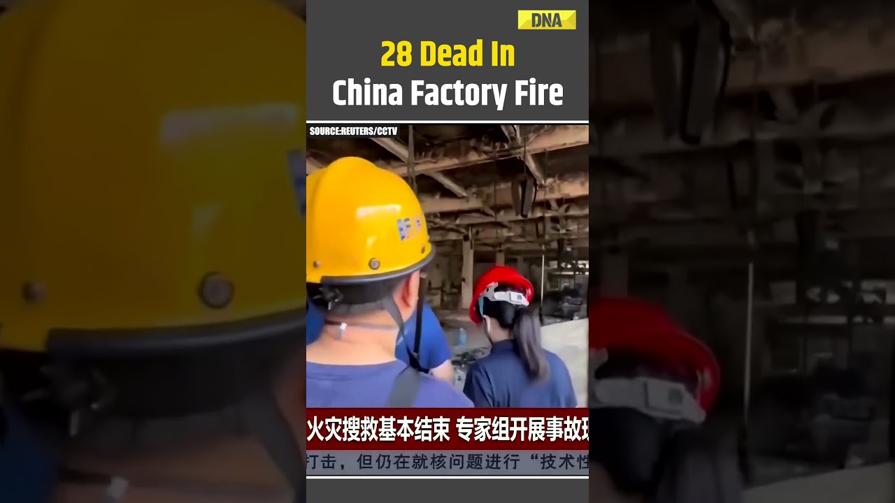 China Factory Fire Kills 28 | Massive Blaze Leaves Dozens Dead, Investigation Underway | China News