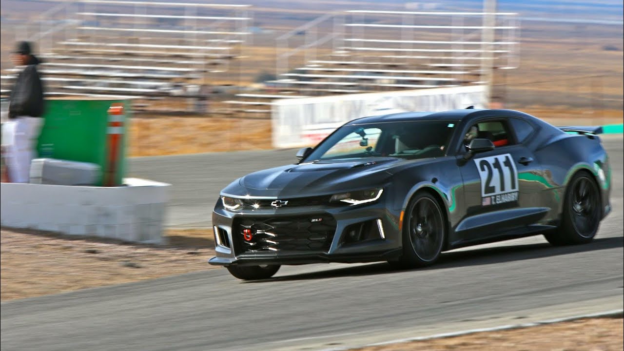 650 HP 2018 Camaro ZL1 at Willow Springs Raceway (Big Willow) 12/9/17 Advanced Group/Speedventures
