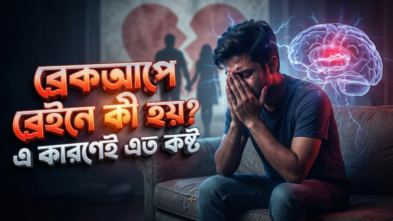ব্রেকআপ কেন এত কষ্ট দেয় মস্তিষ্কের ভেতরে আসলে কী ঘটে!  Love, Pain & Brain Science