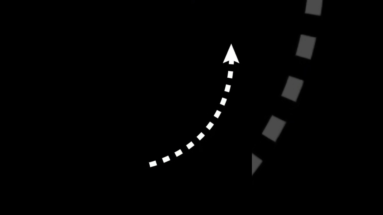 NO copyright Half circular arrow  video 