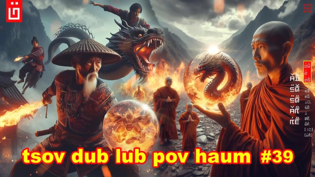 dab hais hmoob - tsov dub lub pov haum EP.39 hauj sam laus coj 4 tug kwv caum vam tuam.