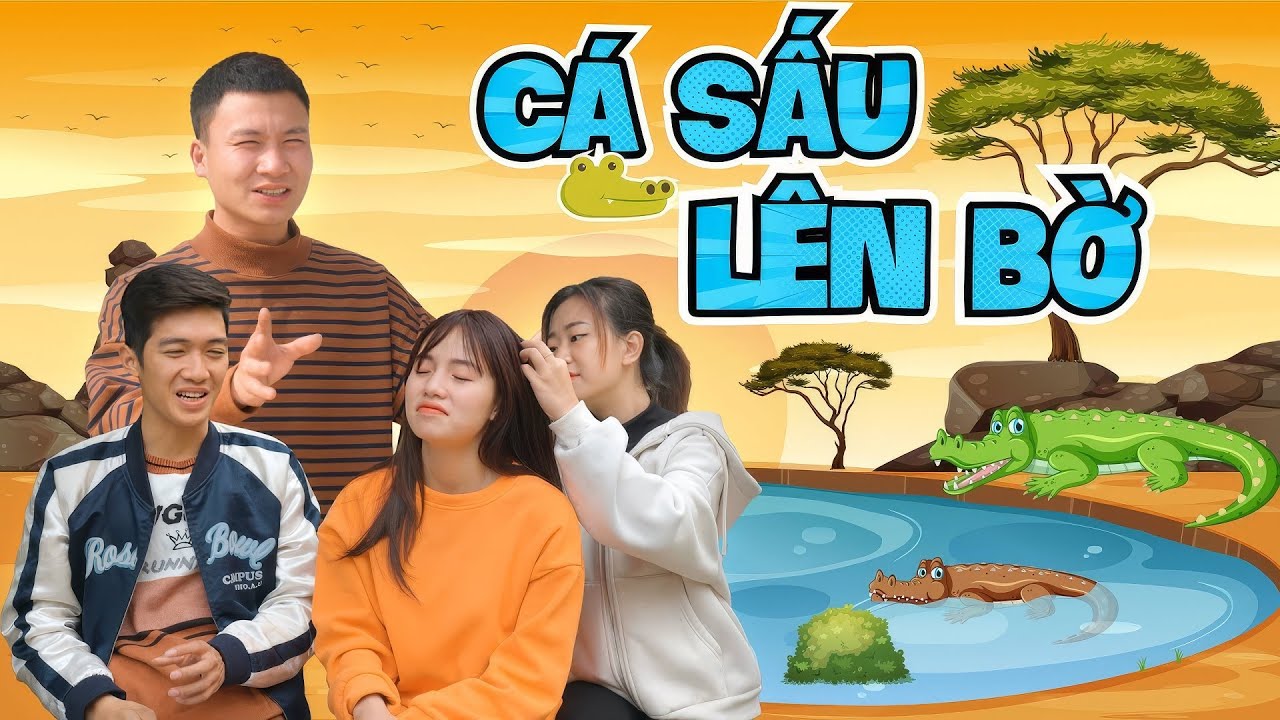 TRÒ CHƠI CÁ SẤU LÊN BỜ l Hai Anh Em Phần 191 l Phim Ngắn Hài Hước Hay Nhất Gãy TV