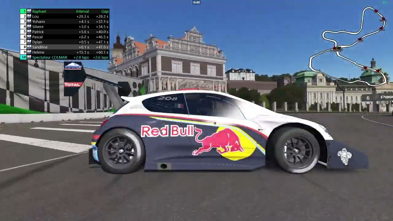 Legend Track Anniversaire Macias Course 3 Peugeot 208T16 Prague