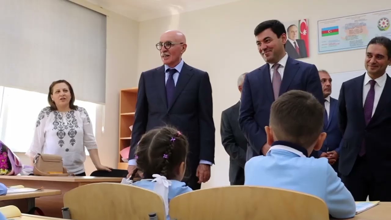 Xaçmaz rayon Palçıqoba kənd tam orta məktəbinin binası yenidən inşa edilərək  şagird və müəllimlərin
