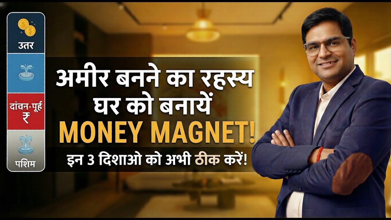 घर को बनाएं MONEY MAGNET! 3 वास्तु दिशाएं जो बदल देंगी आपकी किस्मत | Numerology| Hari Ram Beekrwar |