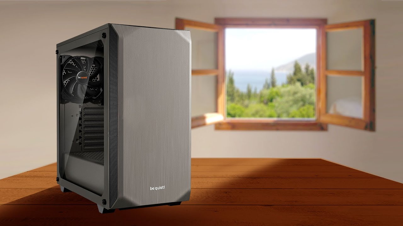 NO RGB, NO EXCESOS, NO CARO, ESTILO PURO Be Quiet! PureBase 500 El gabinete Elegante - Droga Digital