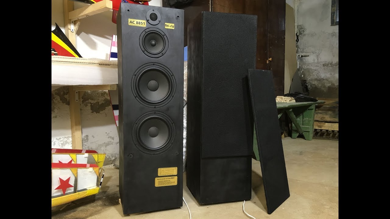 Hi-Fi акустика 8851 своими руками