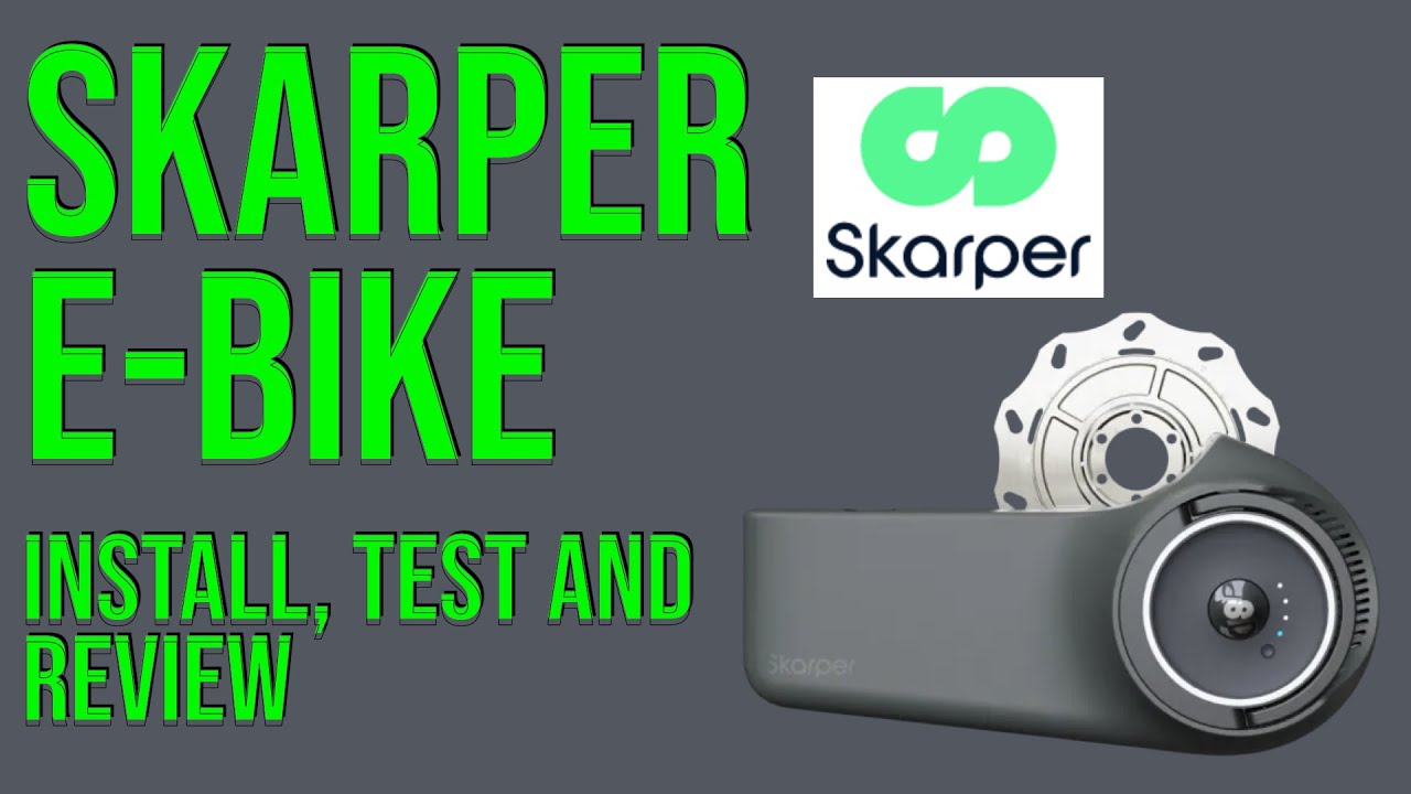 Skarper E Bike Drive System | Unbox, Install, Test Ride & Full Review