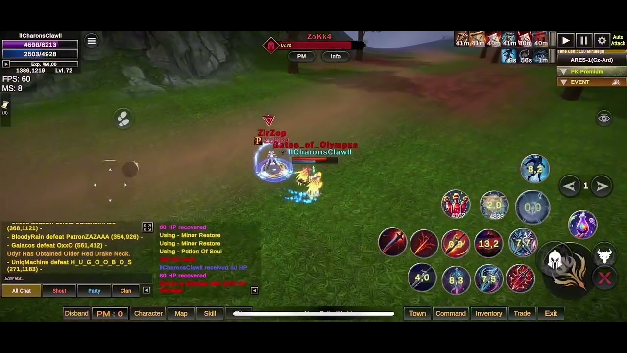 NOWA ONLINE WORLD / llCharonsClawll ile CZ'de Aksiyon ve Heyecan dolu anlar