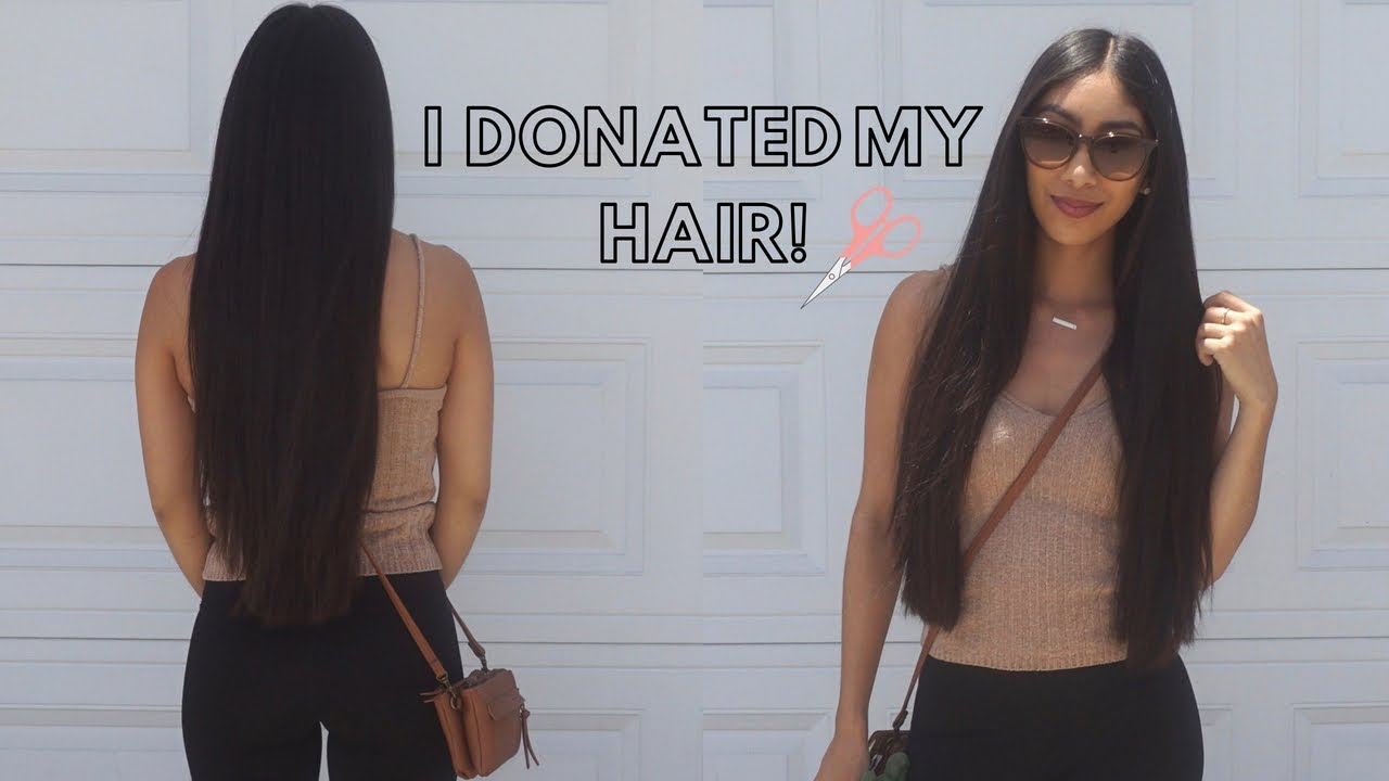 I CUT 10 INCHES OFF MY HAIR | HAIR DONATION VLOG