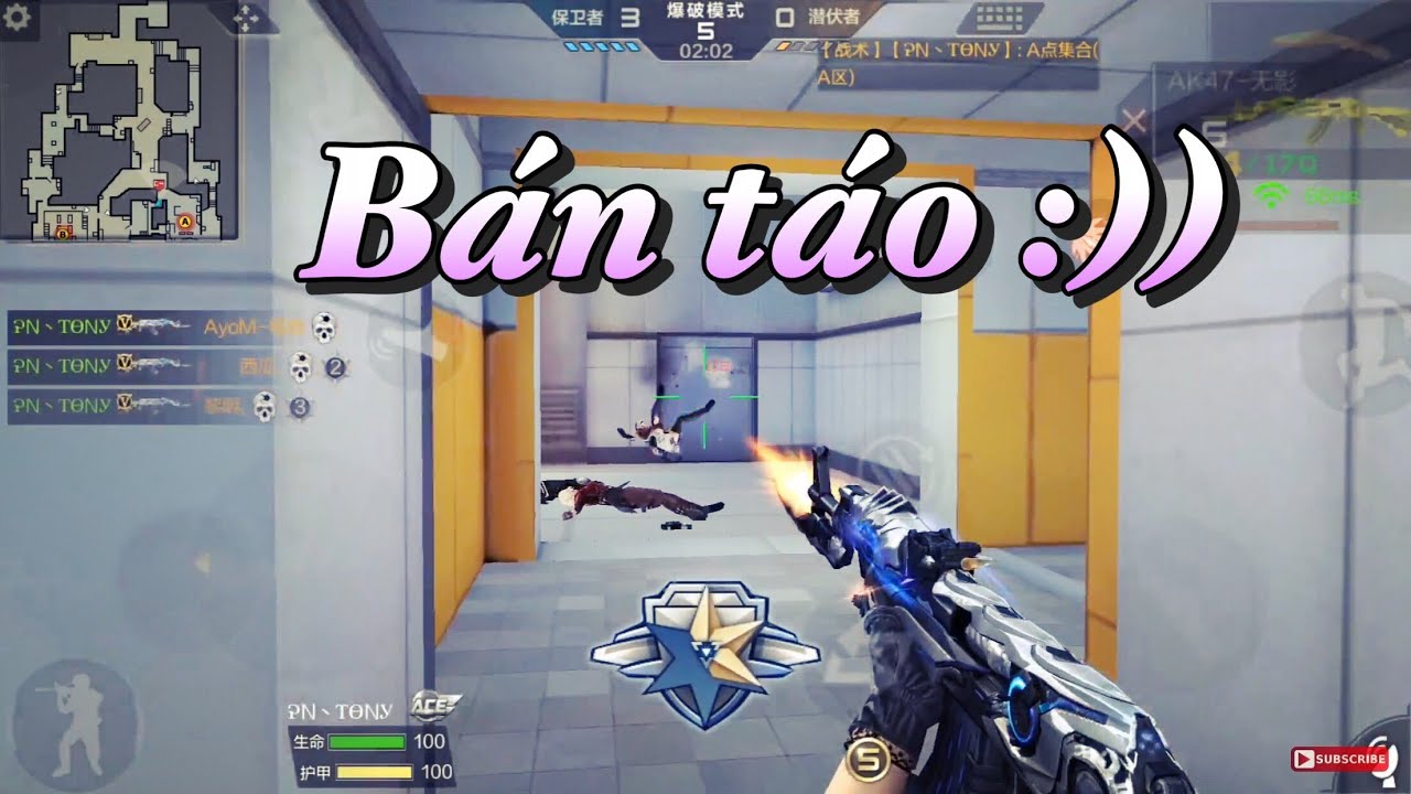 CF MOBILE: KHI ĐẠI SOÁI BỊ ĂN LIÊN HOÀN TÁO CỦA TONY | RANK CẤM KHÔNG BỊ MẤT TRINH