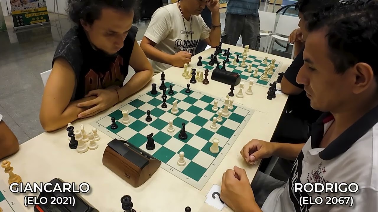 IV BLITZ - Ronda 8 - Rodrigo (2067) vs Giancarlo (2021). BLITZ  3' +2