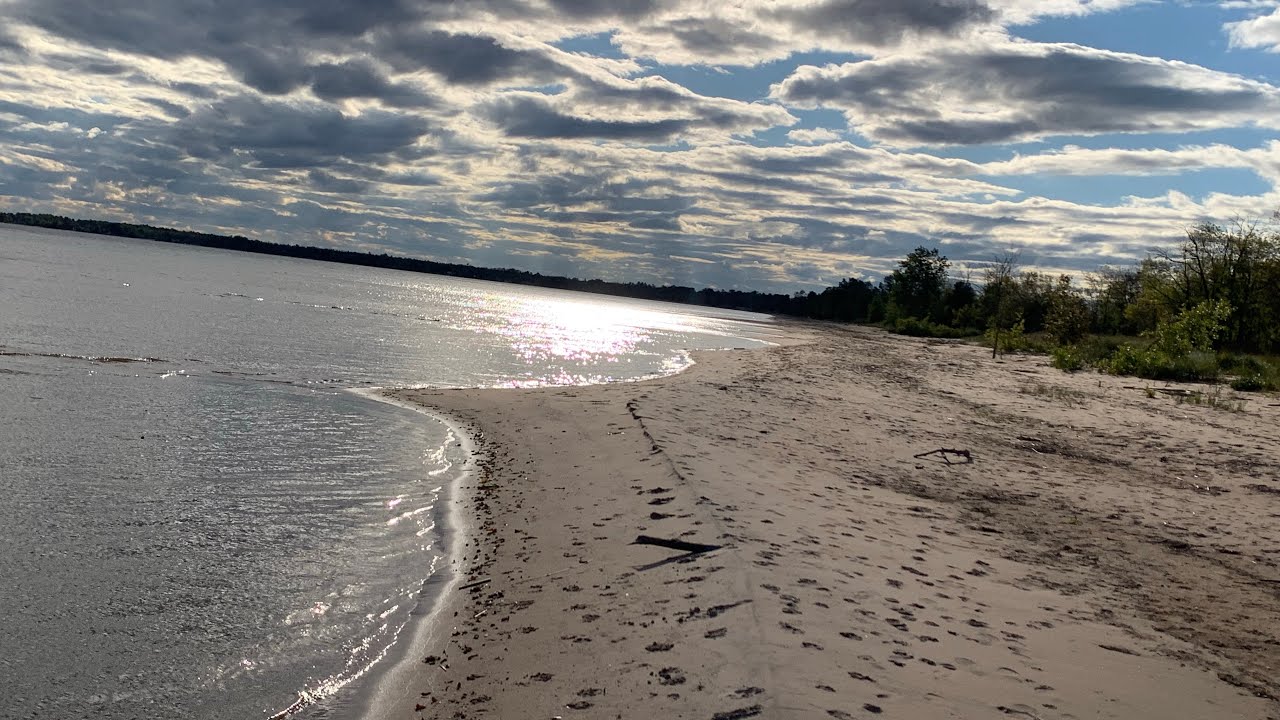 Tour of Ludington Park in Escanaba Mi. 10/09/22 #puremichigan #greatlakes #lakemichigan #fall