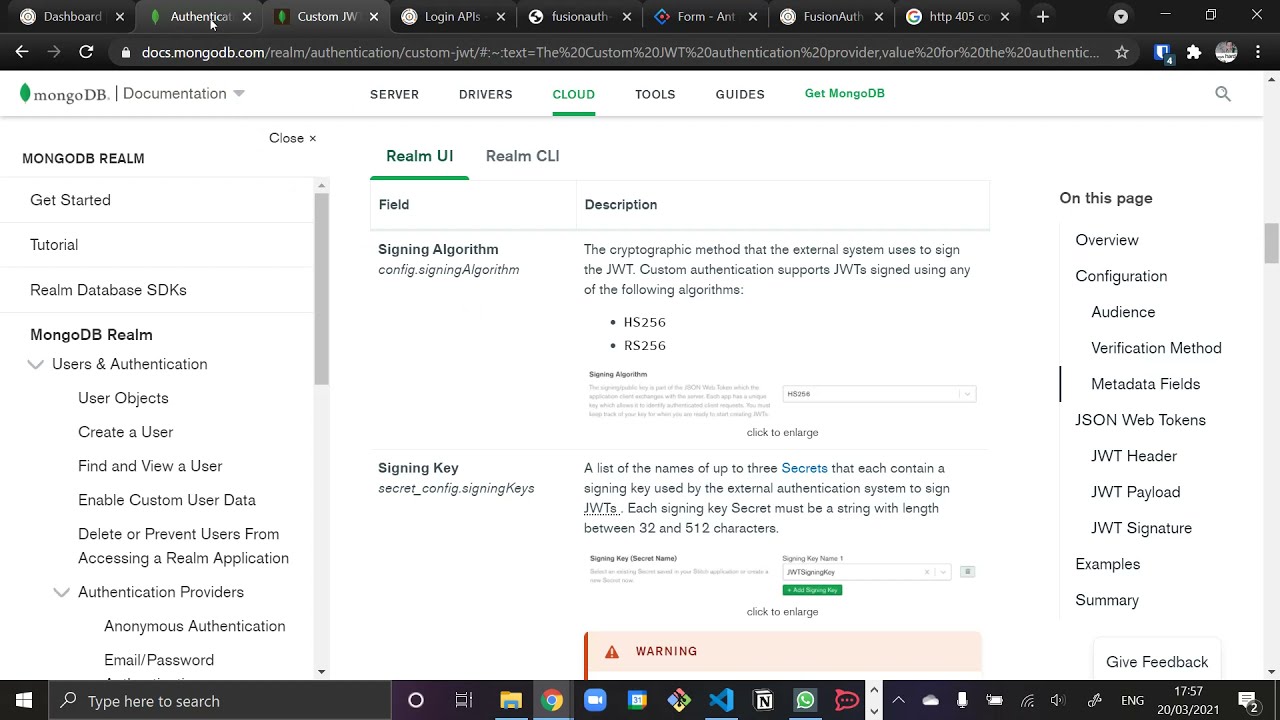 Integrate FusionAuth SSO with MongoDB Realm JWT User Authentication using HMAC-SHA256 Shared Secret