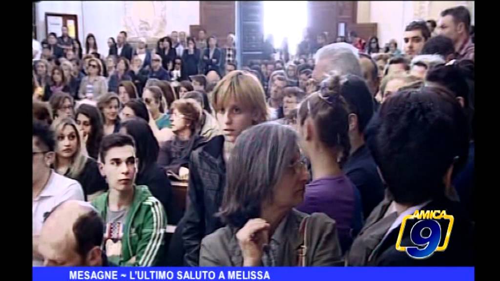 Mesagne | L'ultimo saluto a Melissa