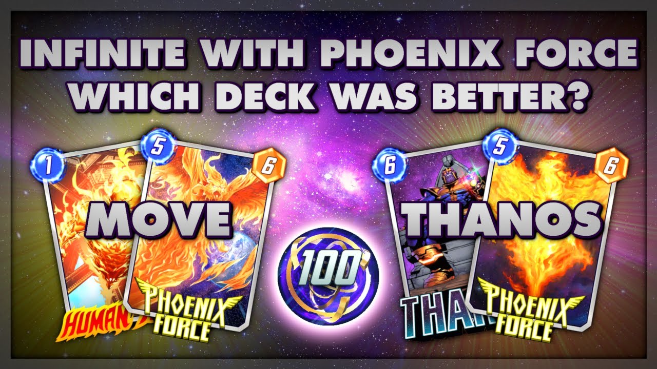 Infinite With PHOENIX FORCE - 2 Decks Showcase & Run From 97 to 100 | Marvel Snap | Two Star Players