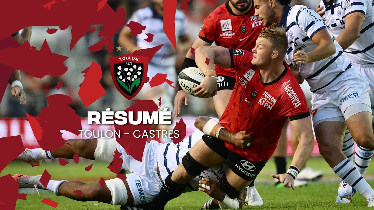 Le r&eacute;sum&eacute; de Toulon / Castres - Top 14 2024-25 (Barrage)
