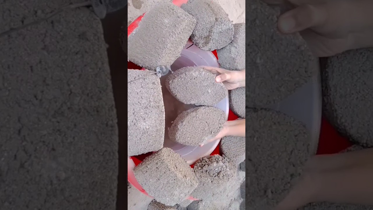 CR~Fantastic sound ASMR 🤍 #asmr #crunchycrumbles #watercrumbling #asmrcrumbling #satisfyingasmr #fyp
