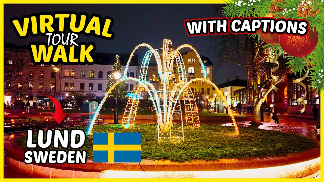 Christmas in Lund, Sweden 🎅✨ A Christmas (Jul) Walking Tour in Lund 🇸🇪