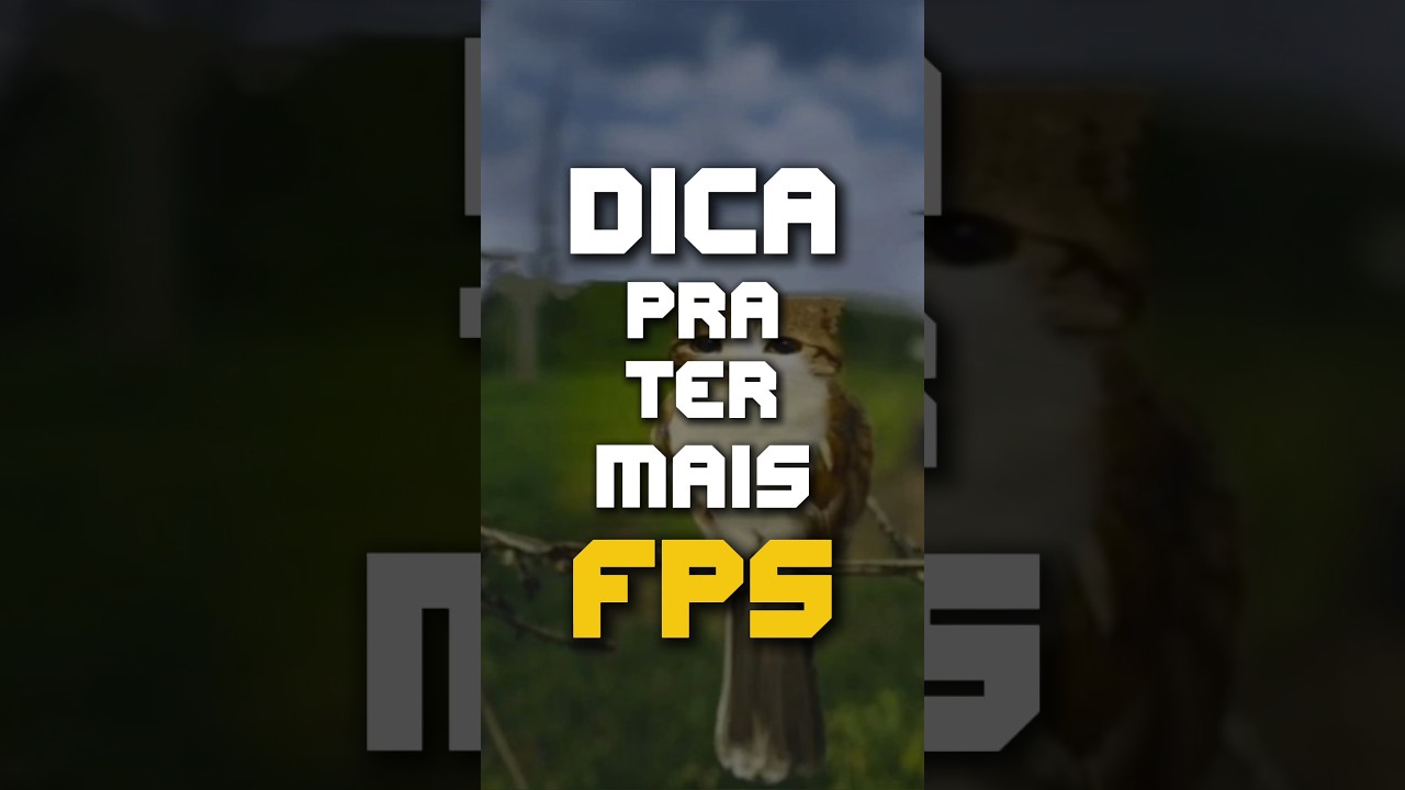 Dica pra conseguir mais fps em jogos