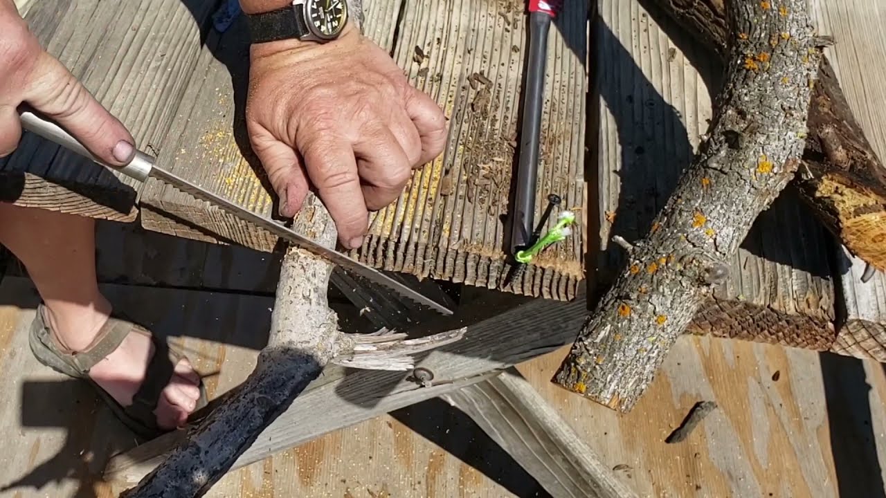 Making an Ultralight Bushcraft Saw.