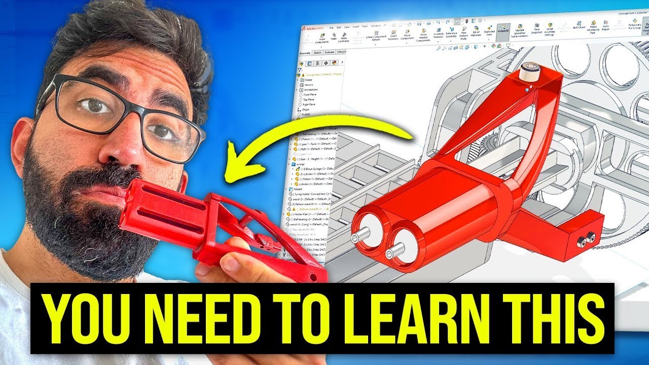 Как проектировать в режиме сборки в SOLIDWORKS