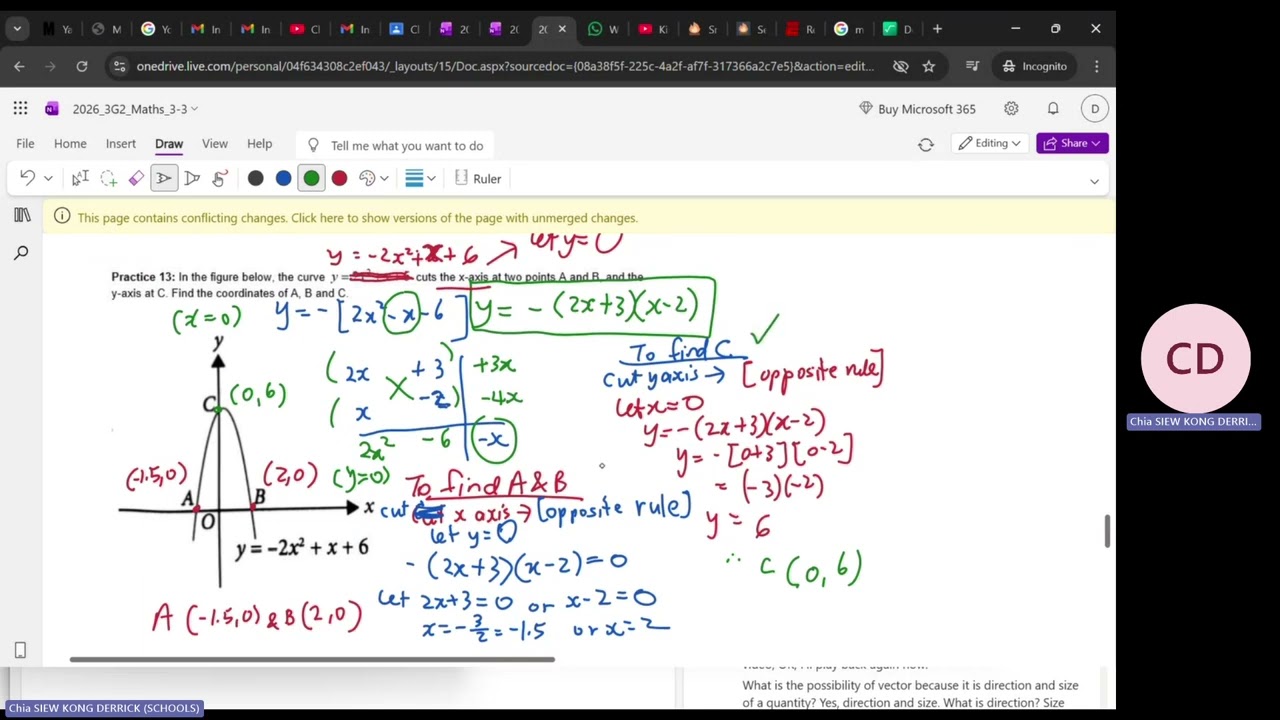 Chapter 2: Quadratic Functions and Practice 12 - 20 (Part 1)