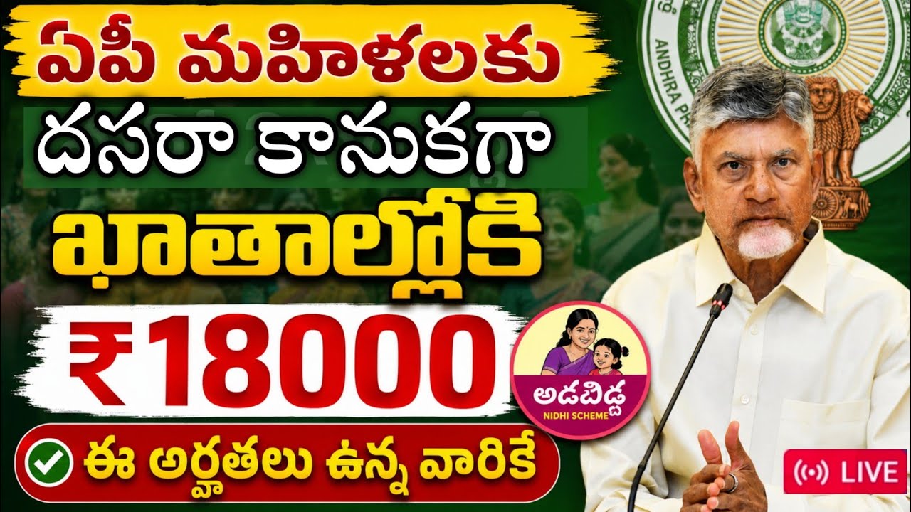 ఏపీ మహిళల ఖాతాల్లోకి ₹18,000! 🔥 డబ్బులు ఎప్పుడు వస్తాయి? అర్హులు ఎవరు? | AP Women Scheme 2026