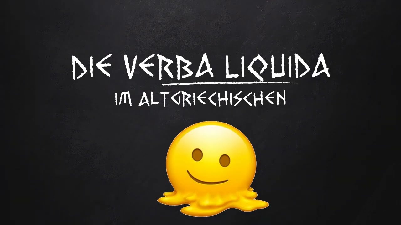 Die Verba liquida im Altgriechischen