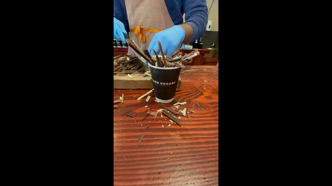 Hot fresh Chocolate Drinks at Dark Sugars London
