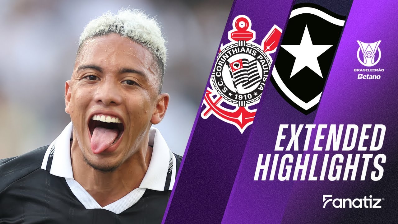 Corinthians vs. Botafogo 2-2 | Game Highlights | #Brasileirao2025